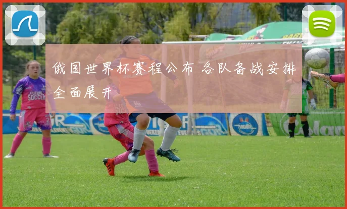 俄国世界杯赛程公布 各队备战安排全面展开
